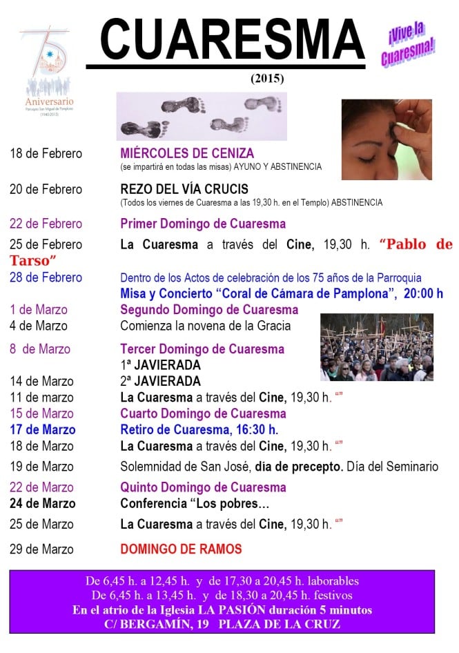 CUARESMA 2015