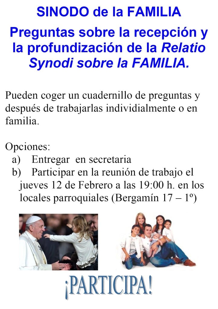 PORTADA PREGUNTAS SINODO DE LA FAMILIA